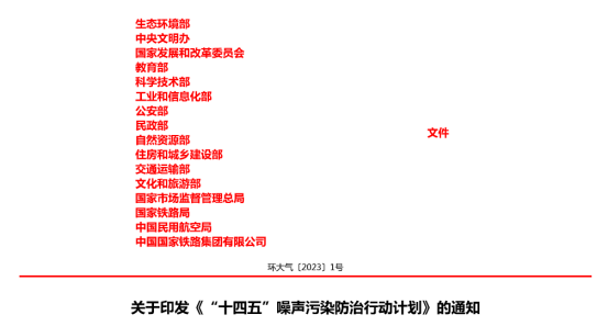 16部門聯(lián)合整治噪聲污染，85%達標率，防噪迎來新節(jié)點